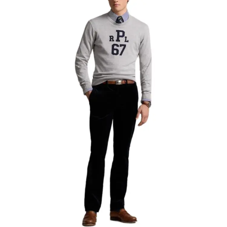 Ralph Lauren Logo jacquard Cotton Jumper-1