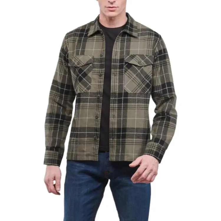 JACK&JONES Shirts Men Gray-3