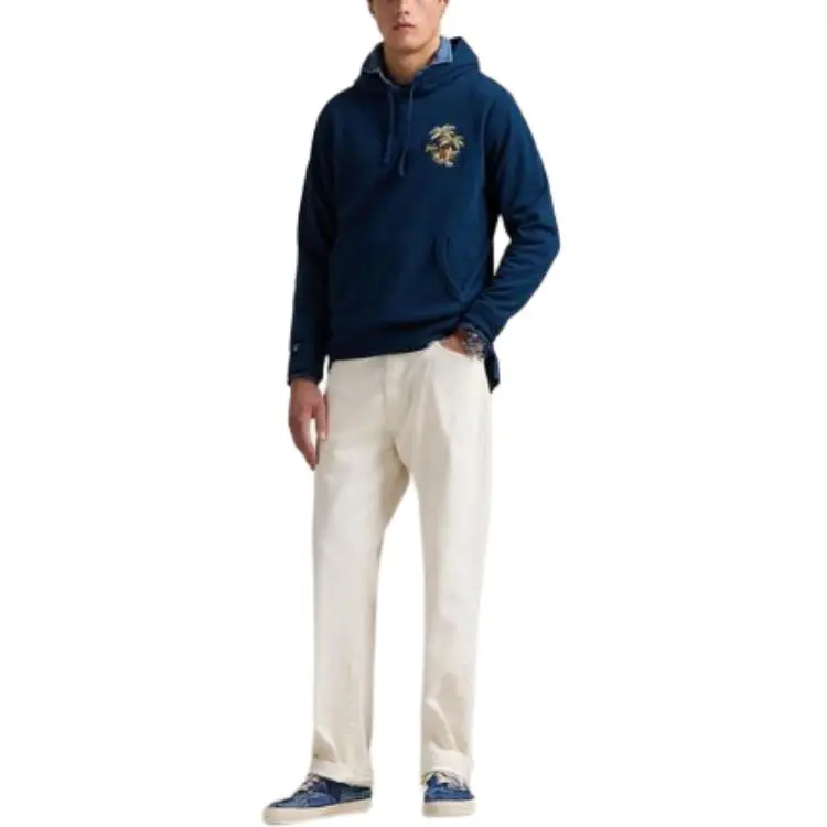 Polo Ralph Lauren Logo embroidered Hoodie-2