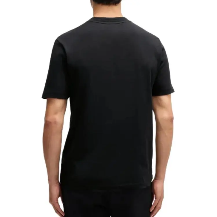 HUGO BOSS Double B monogram Cotton T shirt-4