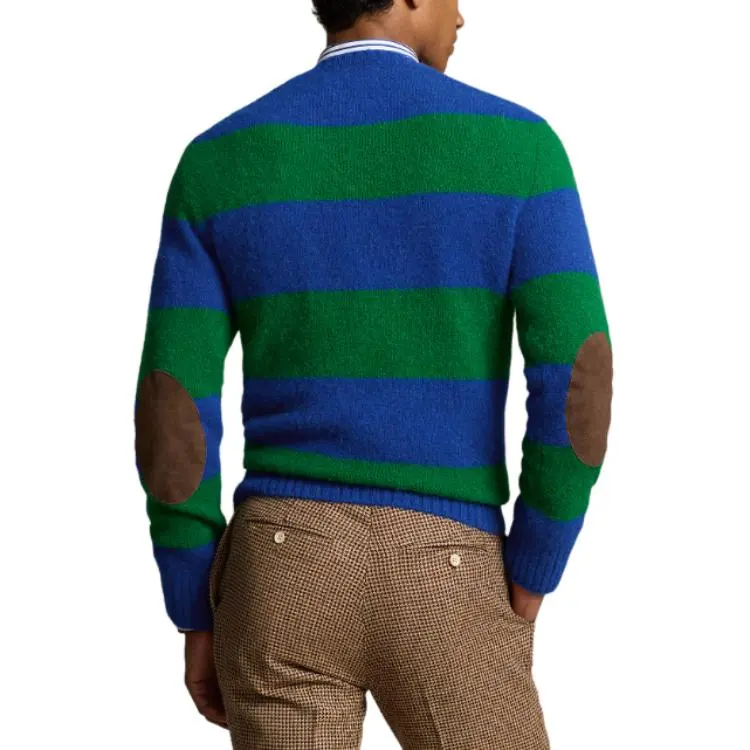 Polo Ralph Lauren Sweater Men's Blue Green-3