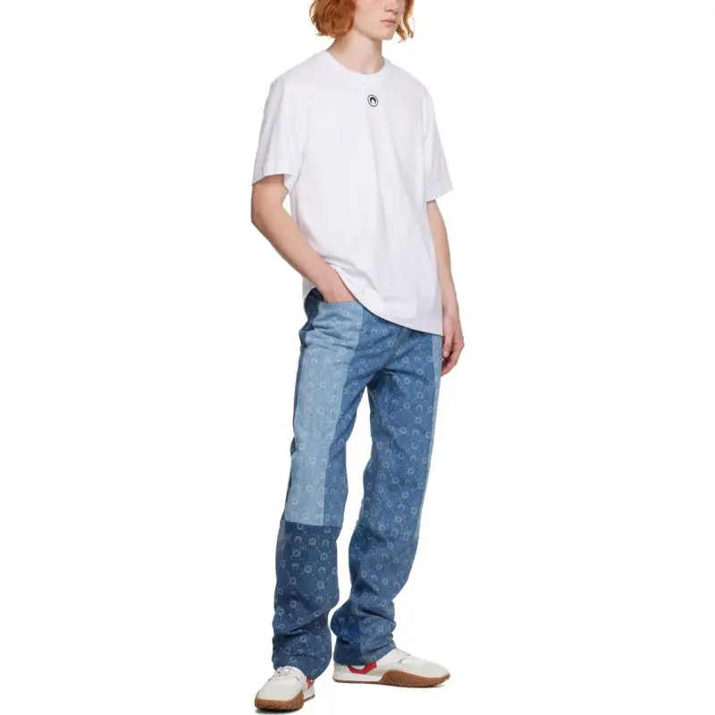 Marine Serre SS24 T Shirt Men's White-2