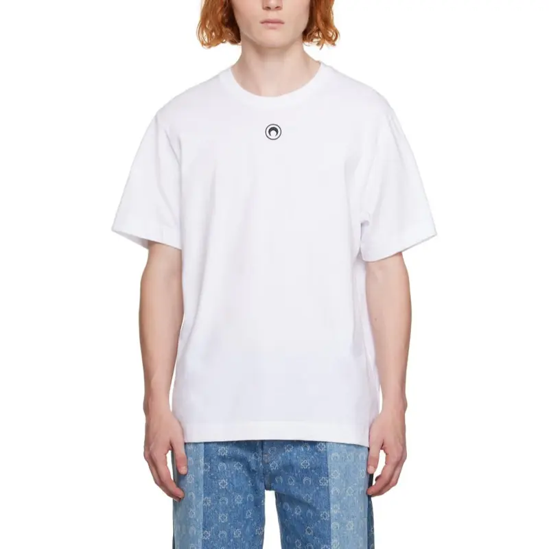 Marine Serre SS24 T Shirt Men's White-3