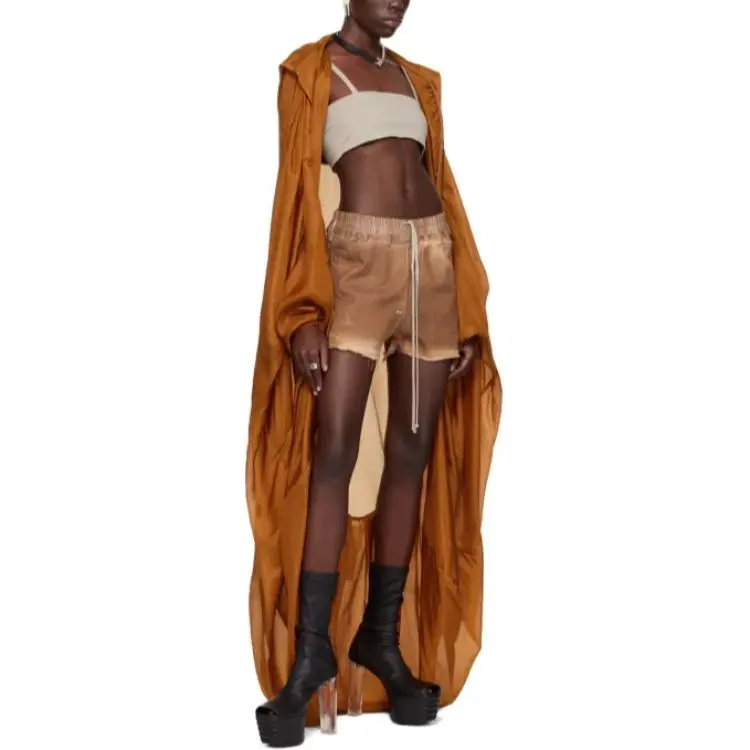 RICK OWENS Gabe Boxers Denim Shorts-1