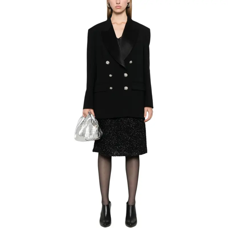 PINKO Vallini Double Breasted Tailored Blazer-1