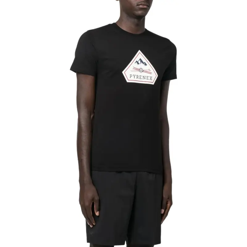 PYRENEX Logo-print Short-sleeved T-shirt-3