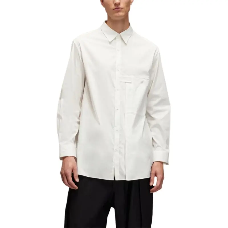 Adidas Free Shipping With AdiClub Y 3 Pleated Pocket Shirt-2