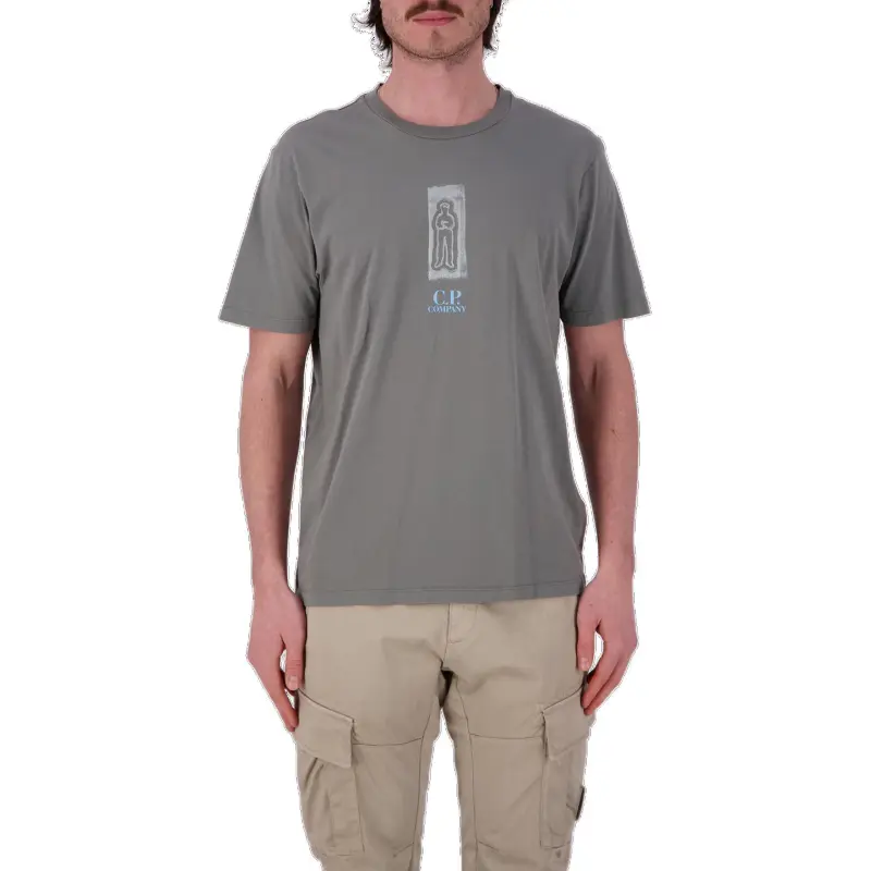 C.P. Company Logo print T shirt-3