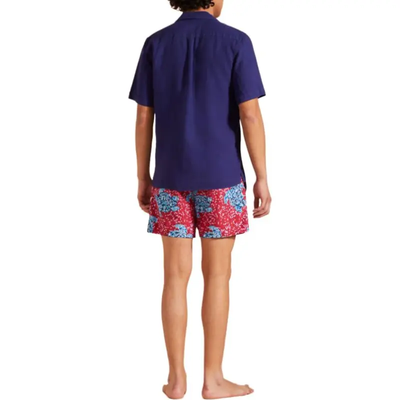 Vilebrequin Short sleeve Linen Shirt-4