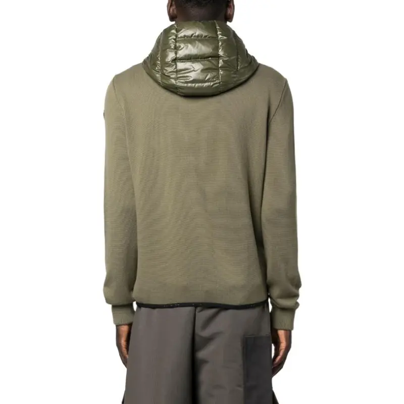 Moncler Down Jacket Men's Olive Green-4