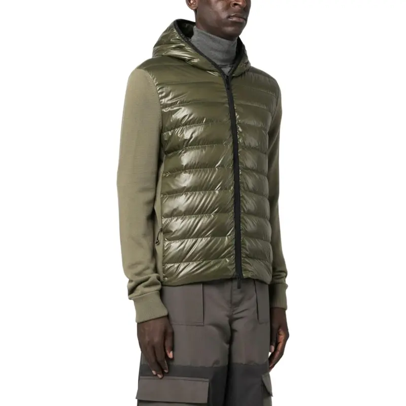 Moncler Down Jacket Men's Olive Green-3