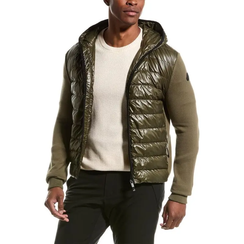 Moncler Down Jacket Men's Olive Green-2