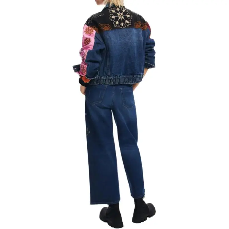 Desigual Denim Jacket Women's Blue-2
