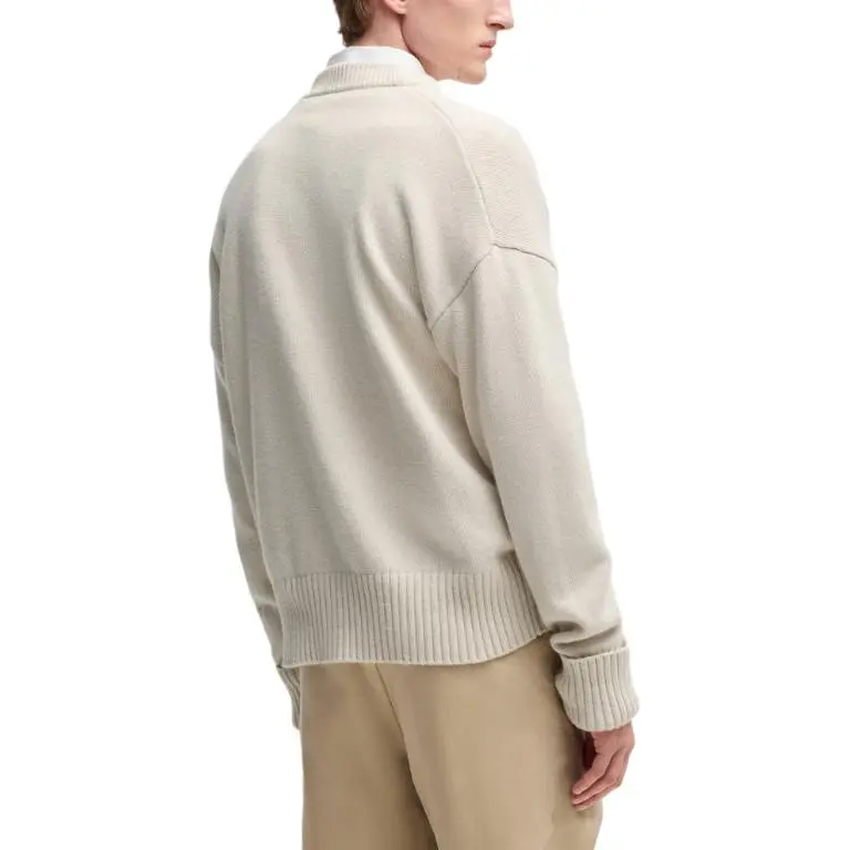 HUGO BOSS Knitwear Men White-4