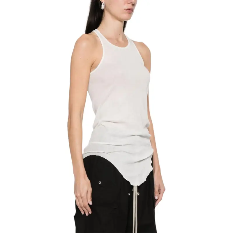 RICK OWENS Ribbed Tank Top-2