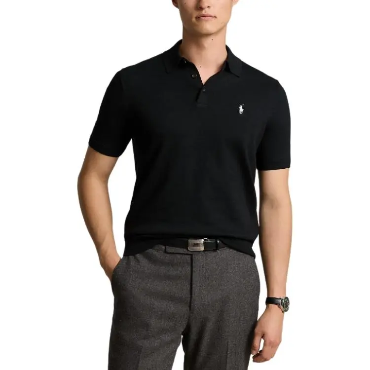 Polo Ralph Lauren Polo Shirt Men's Black-2