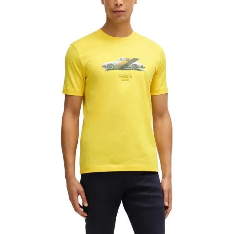 HUGO BOSS X Porsche Cotton T shirt-3