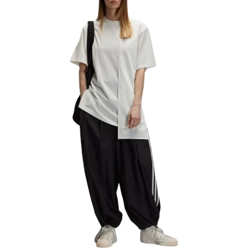 Y 3 Free Shipping With AdiClub Y 3 3 Stripes Nylon Pants-3