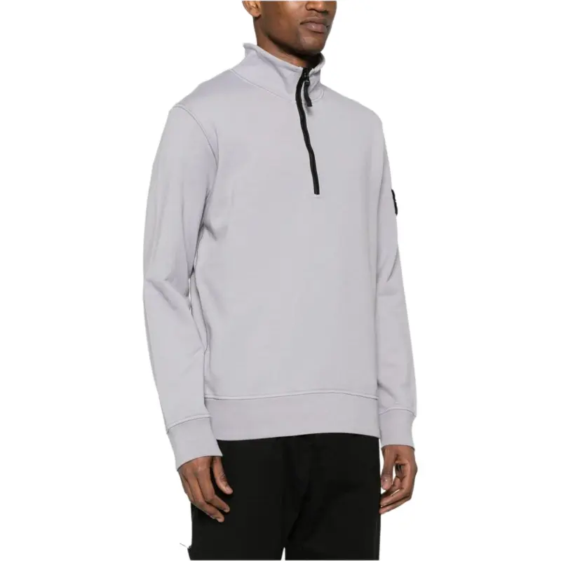 STONE ISLAND Quarter zip Sweatshirt-3