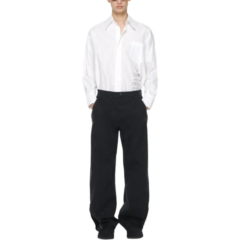 MM6 Maison Margiela Numbers motif Loose Trousers-1