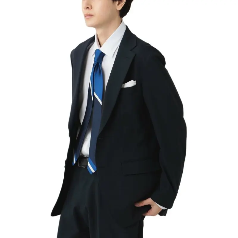Beams Business Suit Men's Marine Blue-4