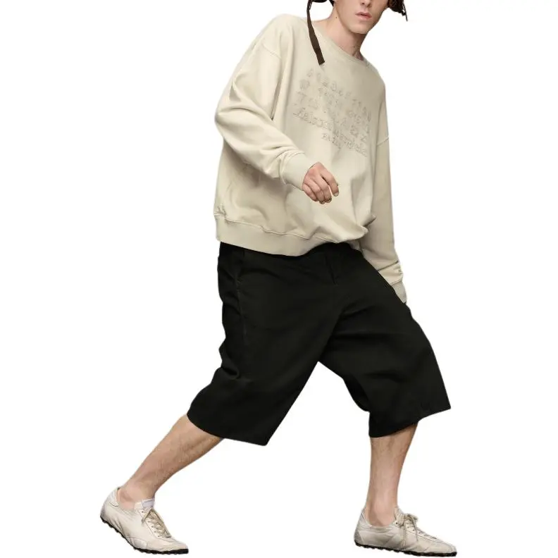 Maison Margiela Numbers Motifed Crewneck Sweatshirt-2