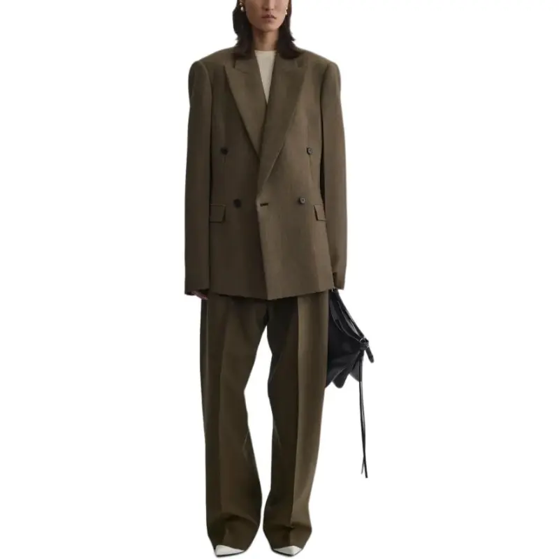 Phoebe Philo Business Suit Women's Tobacco-2