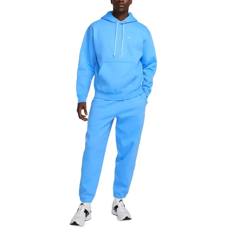 Nike Solo Swoosh Fleece Pullover Hoodie-2