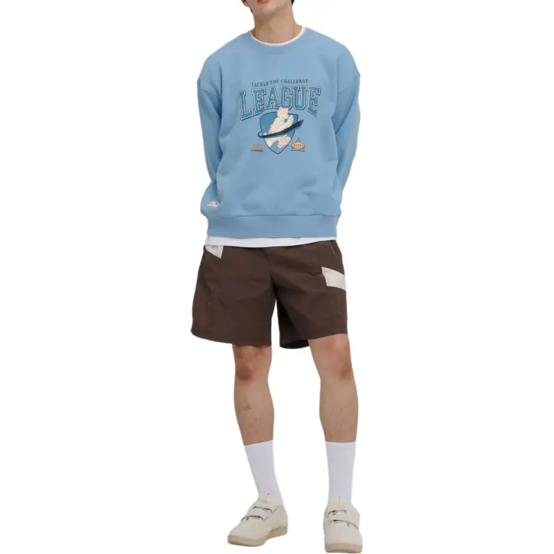 FILA Sweatshirt Unisex Light Blue-3