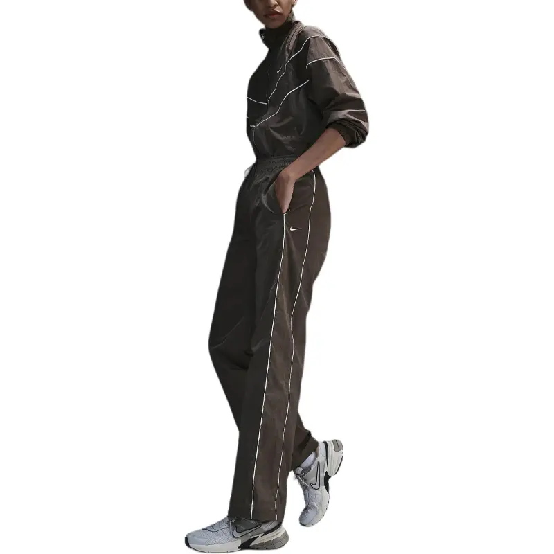 Nike Windrunner Women's High Waisted Woven Open Hem Pants-1