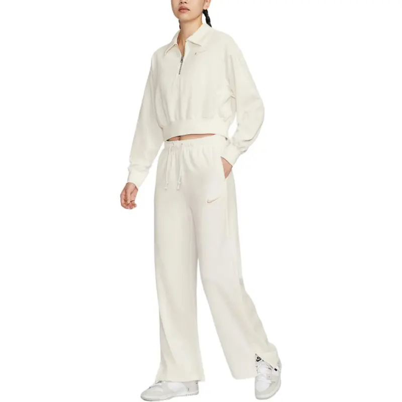 Nike Clothing Casual Pants Women's Ecru-4