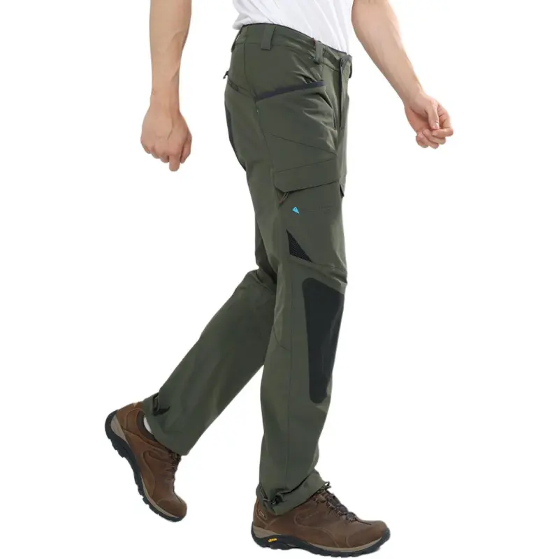 KLATTERMUSEN Casual Pants Men's Gray Green-3