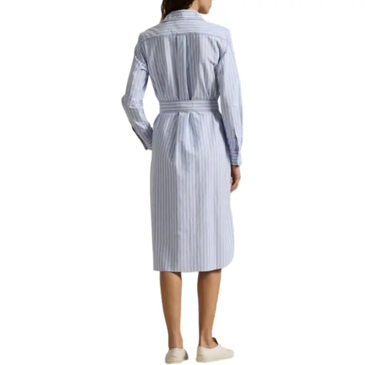 Polo Ralph Lauren Striped Long Sleeved Shirt Dress-4