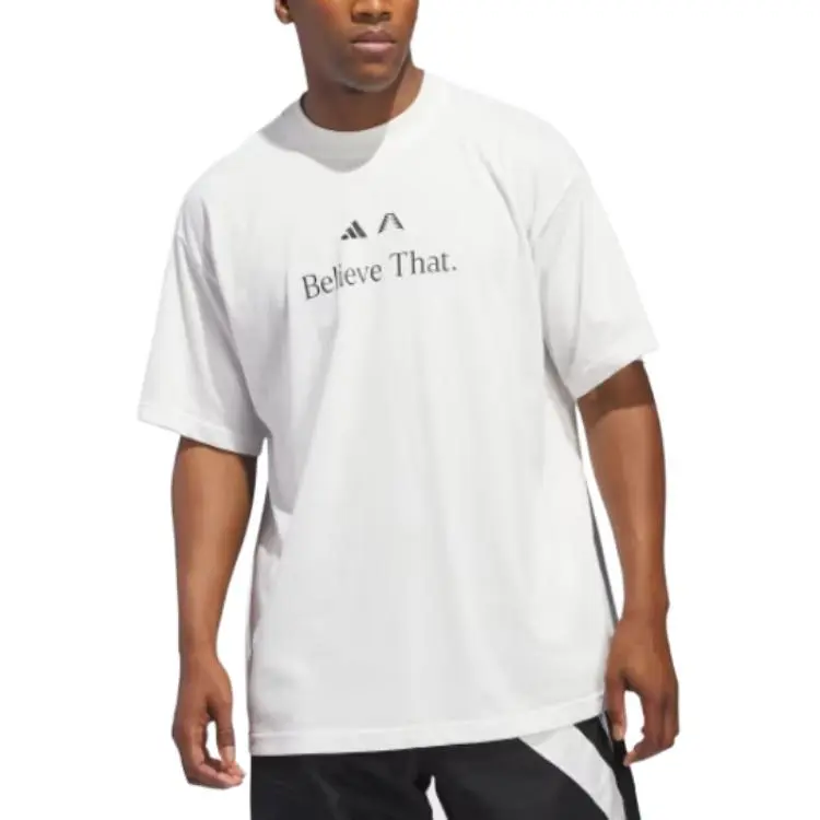 Adidas Free Shipping With AdiClub Anthony Edwards Believe That Tee-2
