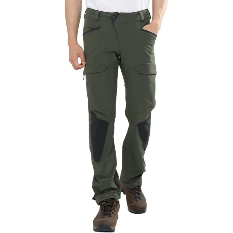 KLATTERMUSEN Casual Pants Men's Gray Green-1