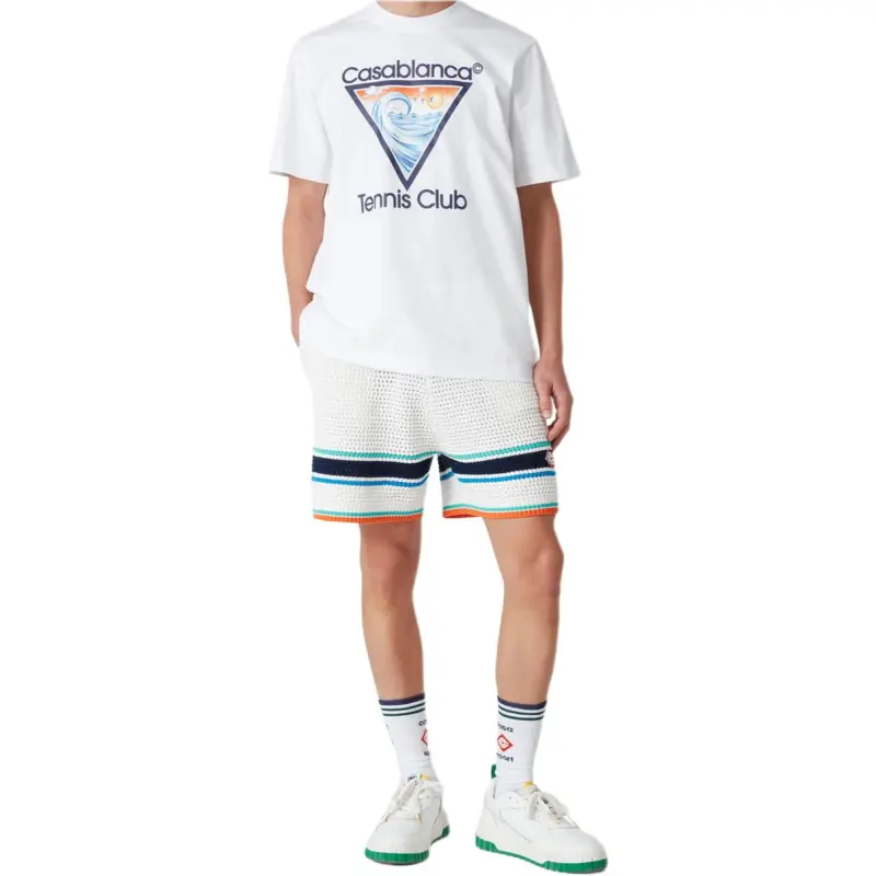 CASABLANCA Tennis Club Icon T Shirt-2