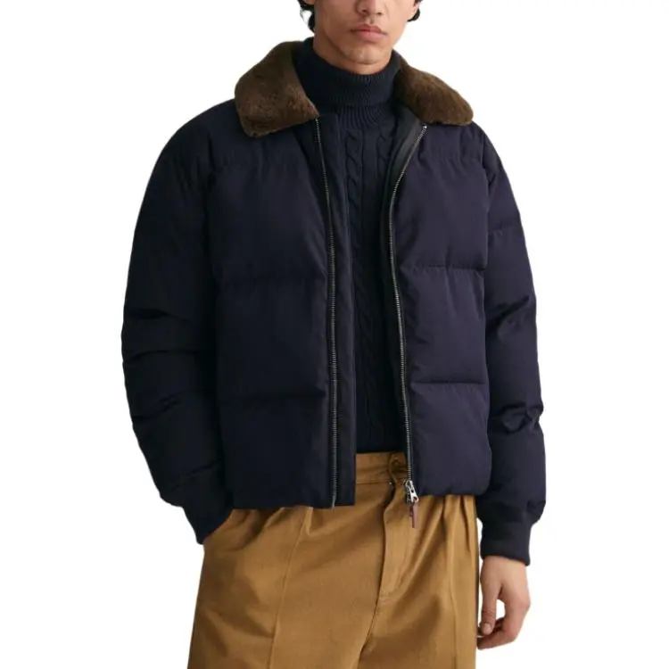 GANT Puffer Jacket Men's Marine Blue-2