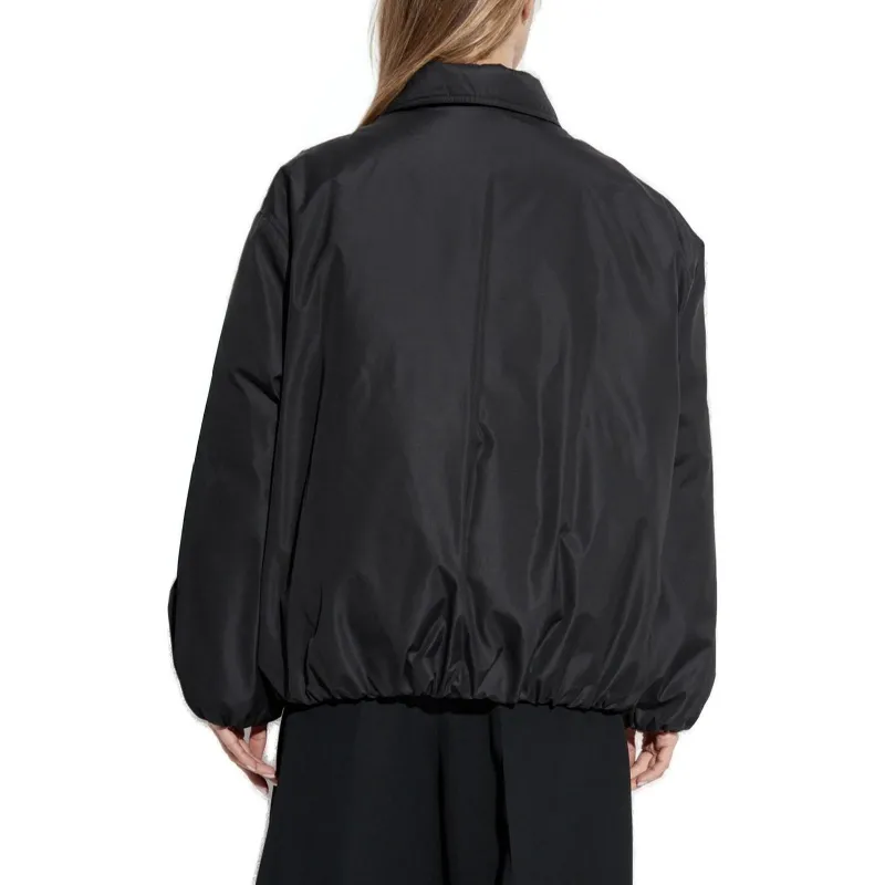 JIL SANDER Buttoned Padded Bomber Jacket-3
