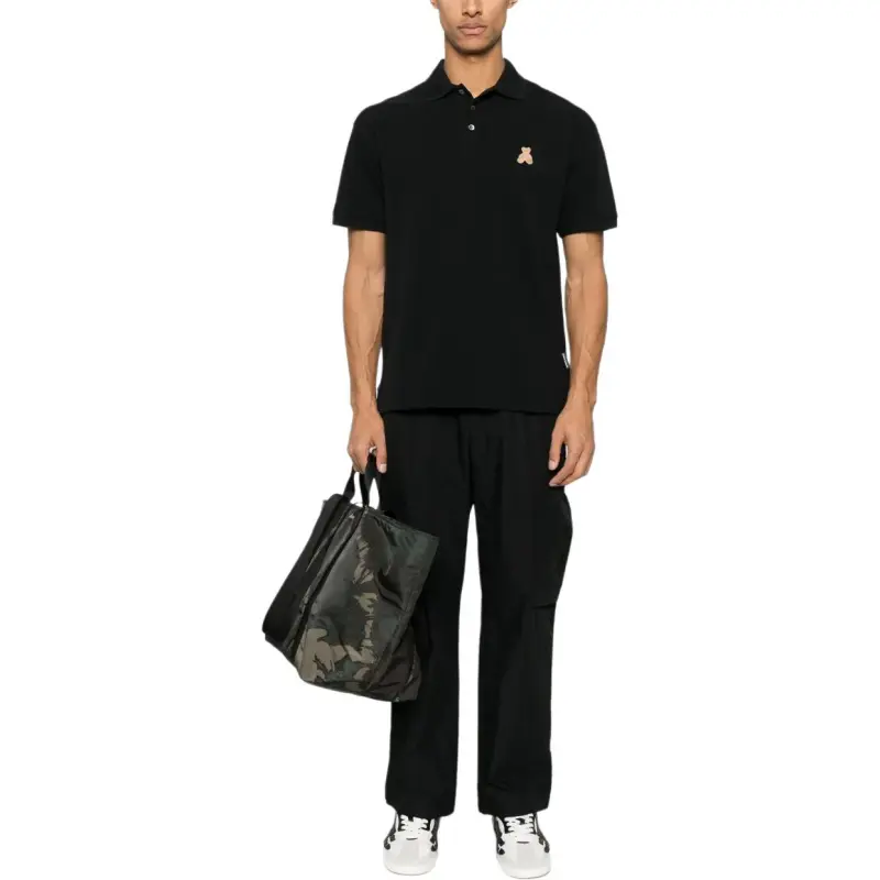 PALM ANGELS Bear In Mind Polo Shirt-1