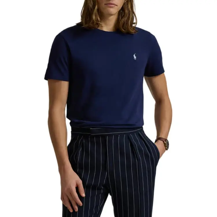 Polo Ralph Lauren Logo Embroidered Crewneck T Shirt-2