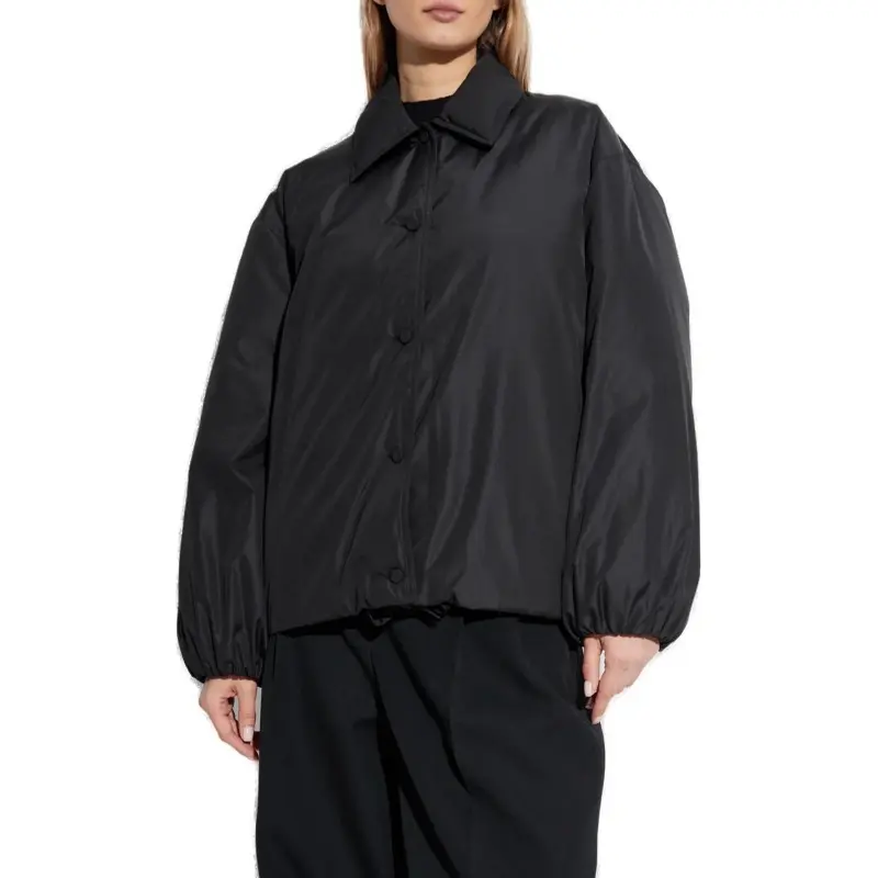 JIL SANDER Buttoned Padded Bomber Jacket-2