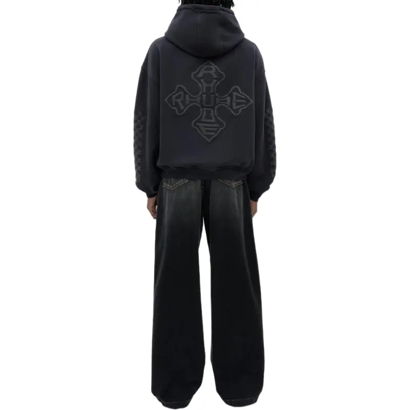 RHUDE Cross Logo Hoodie-4