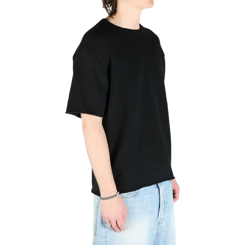 The Elder Statesman Knitted Cotton T shirt-2