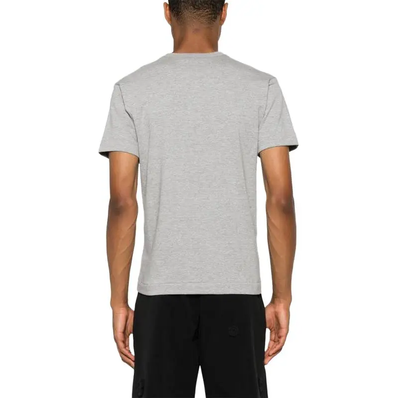 CDG Play T Shirt Unisex Heather Gray-4