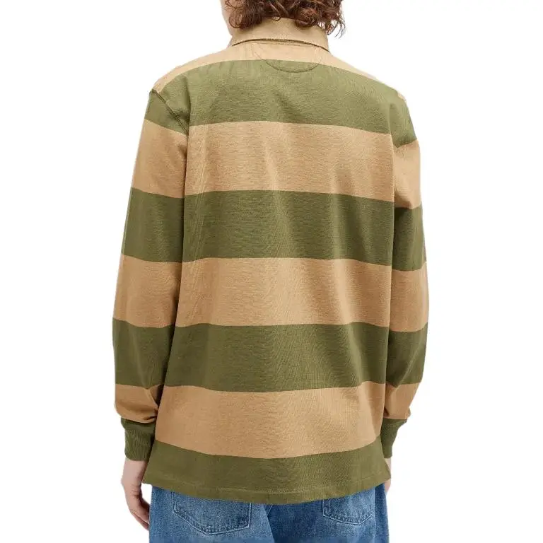 Polo Ralph Lauren Long Sleeve Stripe Rugby Shirt-4