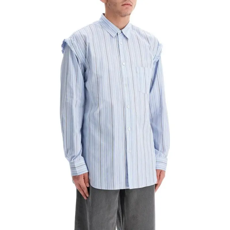 Comme Des Garçons Shirt Striped Shirt-2