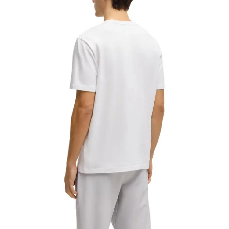 HUGO BOSS Logo print T shirt-4