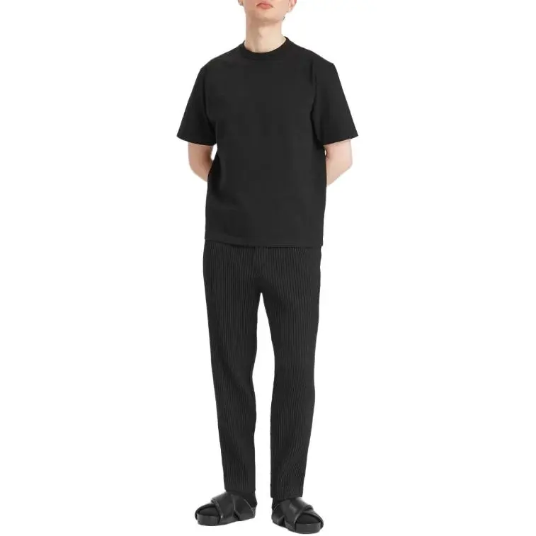 Homme Plissé Issey Miyake Wool Like Light Trousers-1