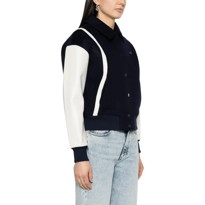 Axel Arigato Bay Logo embroidered Bomber Jacket-3