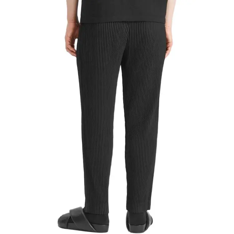 Homme Plissé Issey Miyake Wool Like Light Trousers-4
